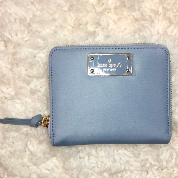 kate spade Handbags - Kate Spade light blue “darci” wallet